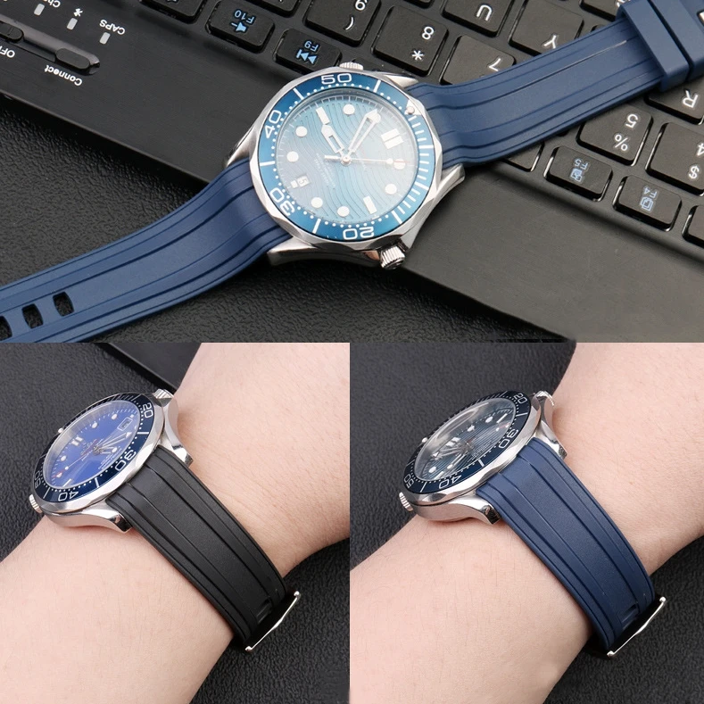 20mm karet jam tangan silikon  - Omega Watch Speedmaster ulasan dan harga