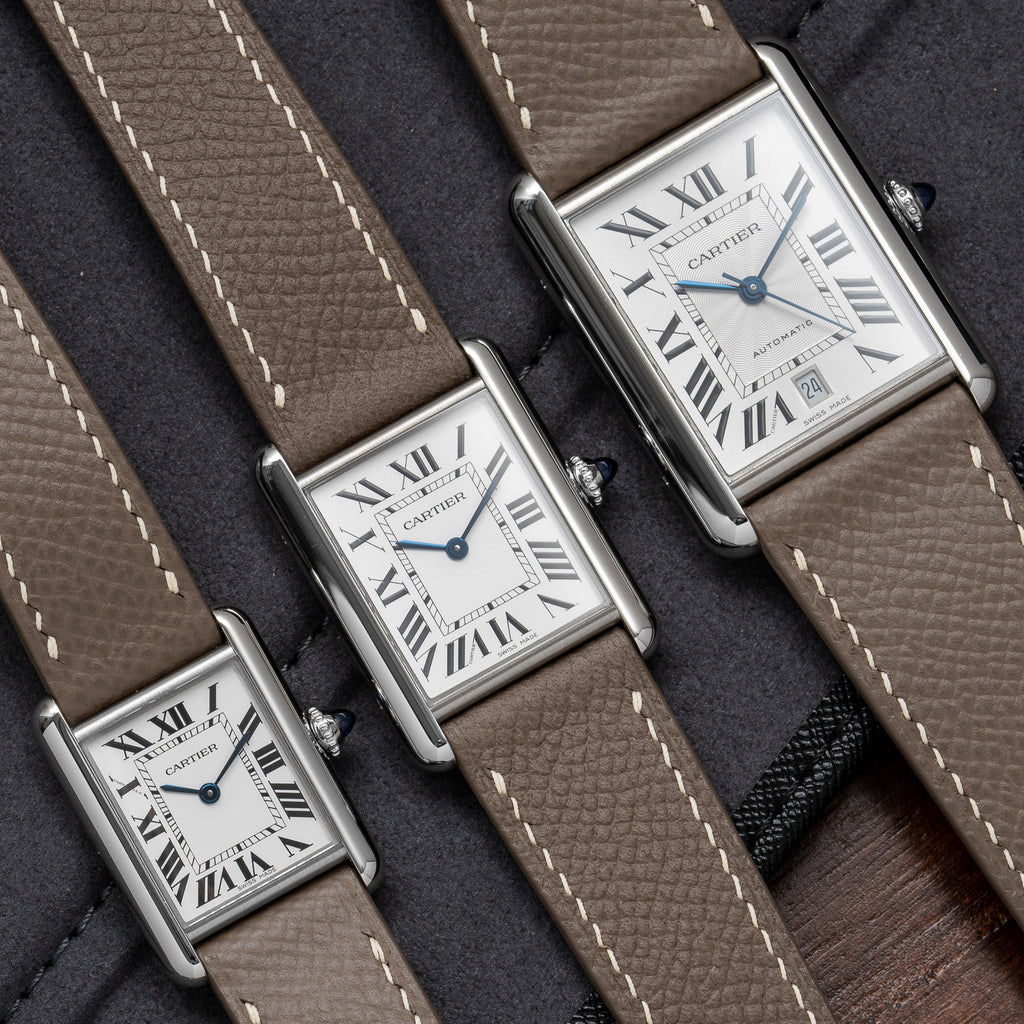 Hadiah Hari Ayah Tali Jam Tang - Cartier Watch Santos ulasan dan harga